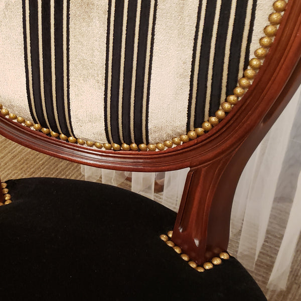 Louis XVI Side Chair - Finish Mahogany