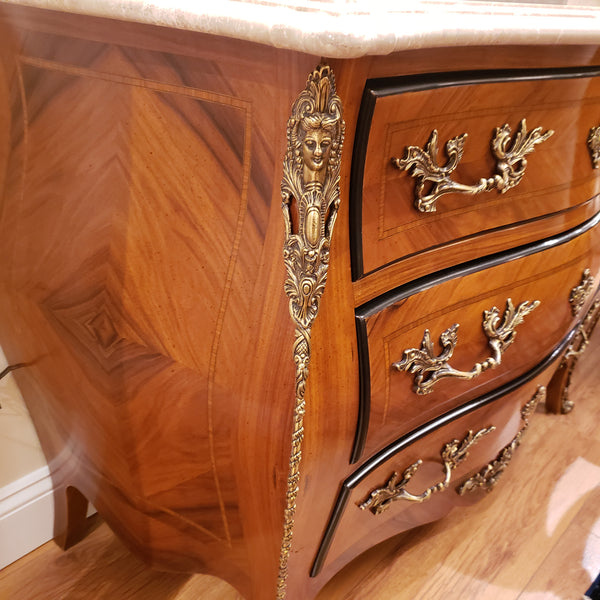 Louis XV Marqueterie Chest