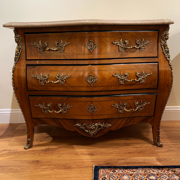 Louis XV Marqueterie Chest