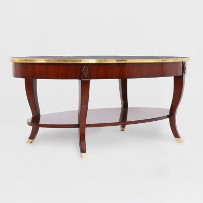 Deco Coffee Table with Marble Top