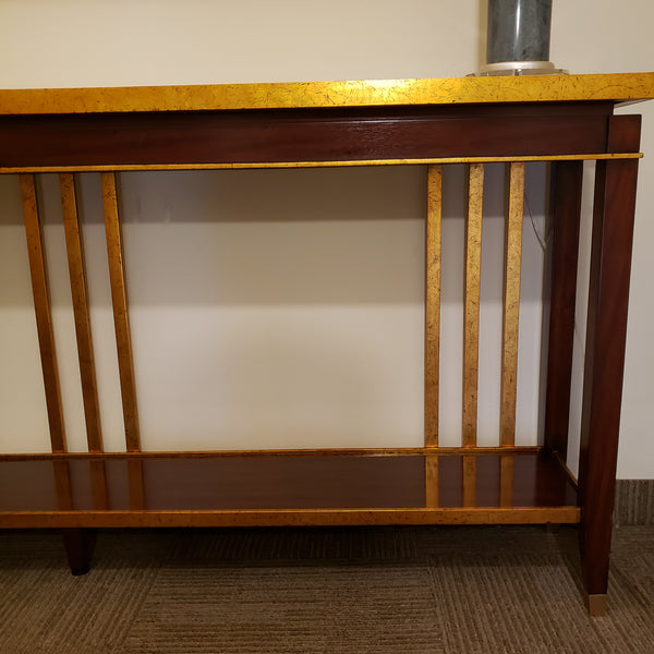 Deco Console with Marble Top