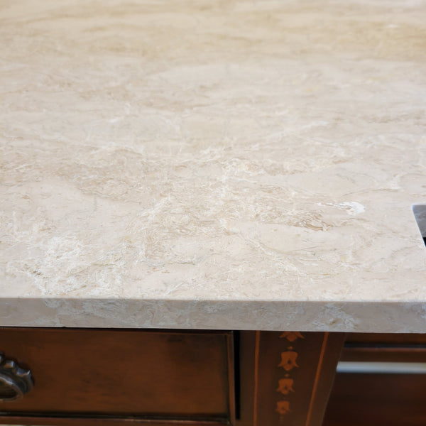 Louis XVI Console Eloise - Mahogany and Burl