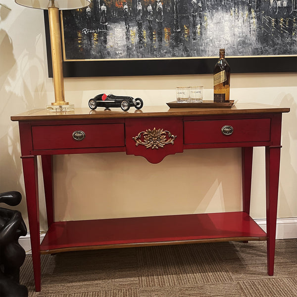 Directoire Grande Console Rouge & Cherry