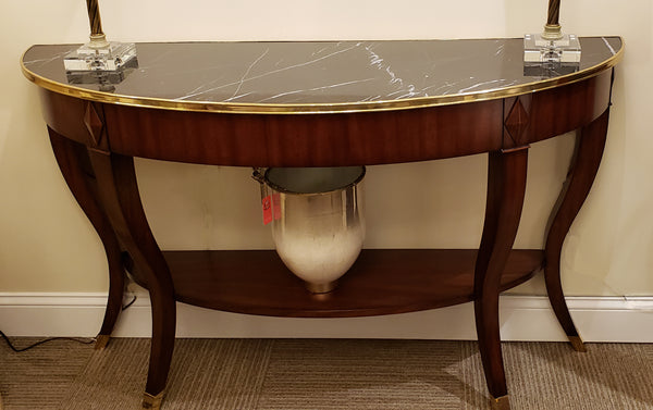 Deco Demi-Lune Console