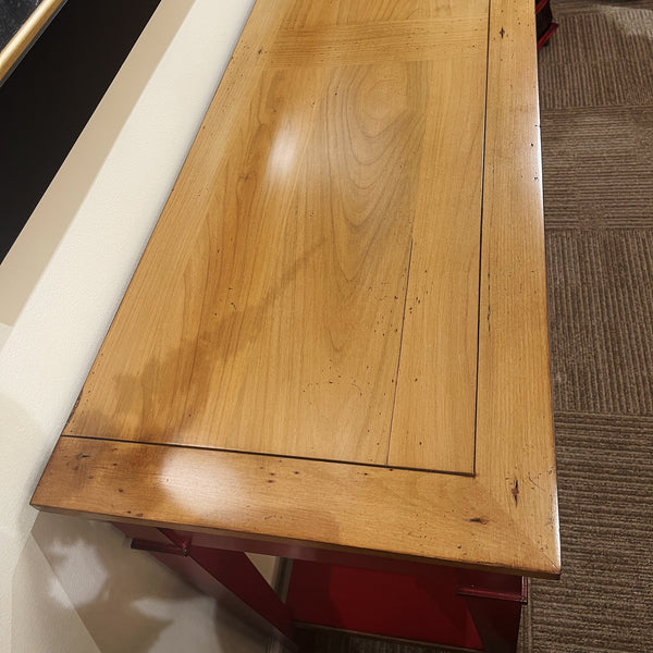 Directoire Grande Console Rouge & Cherry