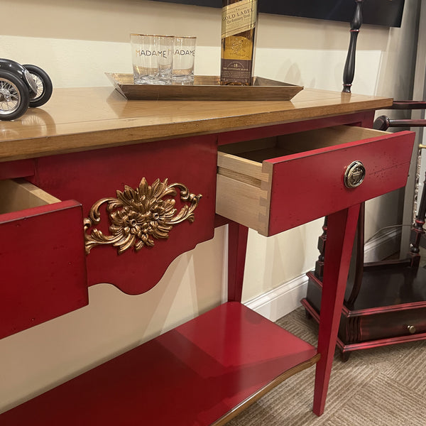 Directoire Grande Console Rouge & Cherry