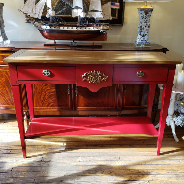 Directoire Grande Console Rouge & Cherry