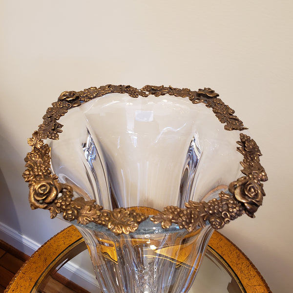 Bohemian Crystal Vase
