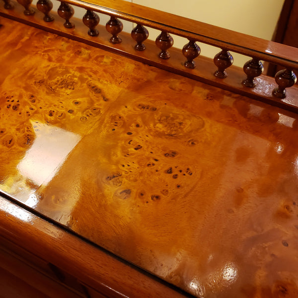 Louis Philippe Bureau De Dame - Mahogany and Burl