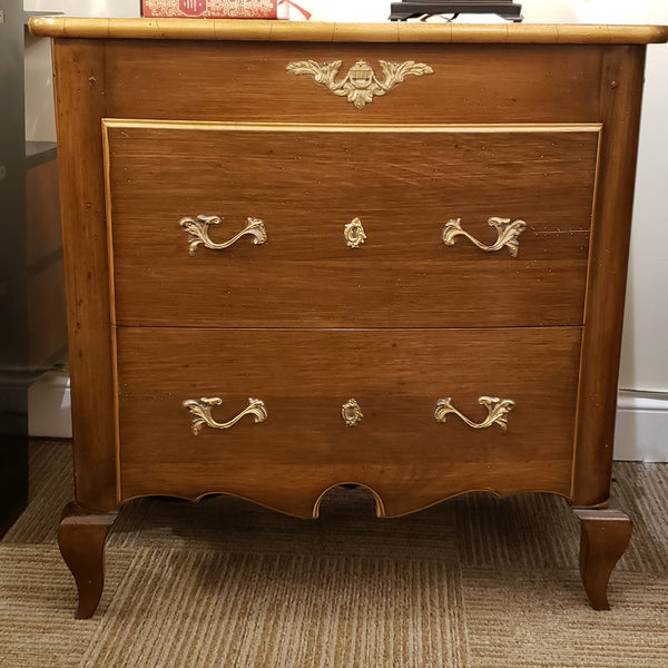 Louis XV Two Drawer Commode