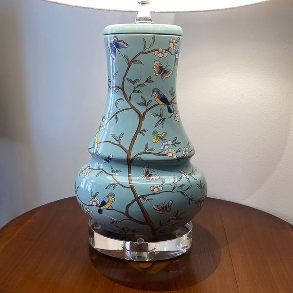 Porcelain Blue Vase Table Lamp