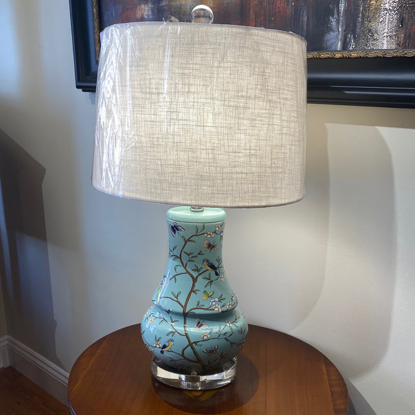 Porcelain Blue Vase Table Lamp