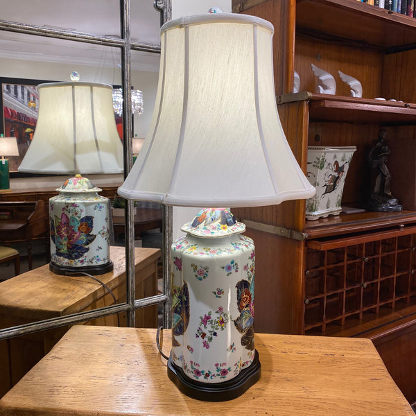 Grande Fleur Porcelain Table Lamp