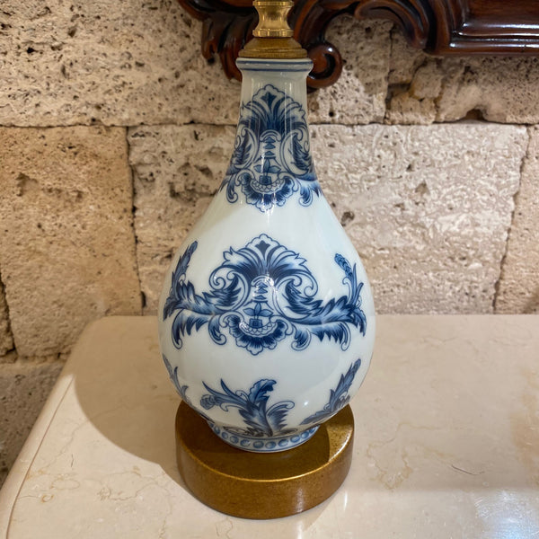 Mini Blue & Gold Vase Table Lamp