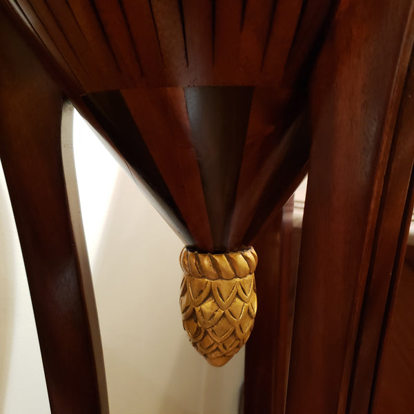 Mahogany Plant Stand