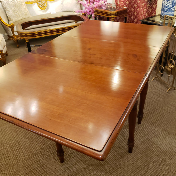 Louis Philippe Table A Volets with Two Drawer - Cherry Deco