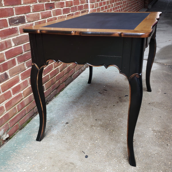 Directoire Solid Cherry Writing Desk - Noir