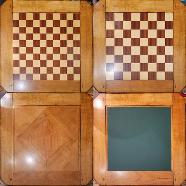 Directoire Game Table  - Cherry Wood