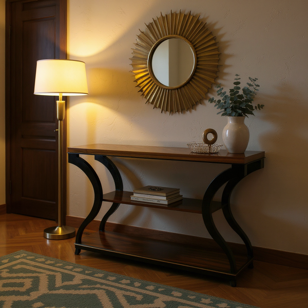 Three Tier Art Deco Console