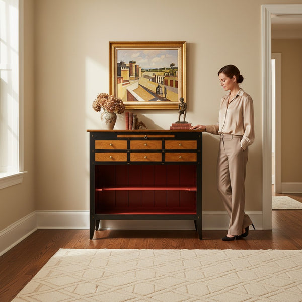 Bookcase Olivia with Two Drawer