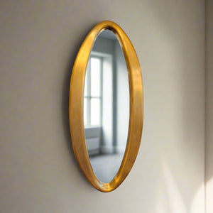 Oval Mirror Fortunee - Gold