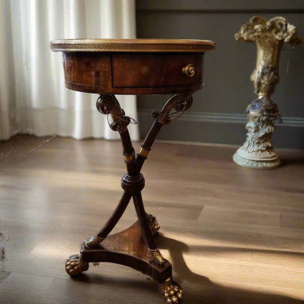 Three Saber Occasional Side Table