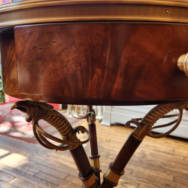 Three Saber Occasional Side Table