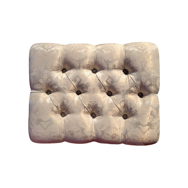 Louis XVI Mahogany Bench with Gold Leaf