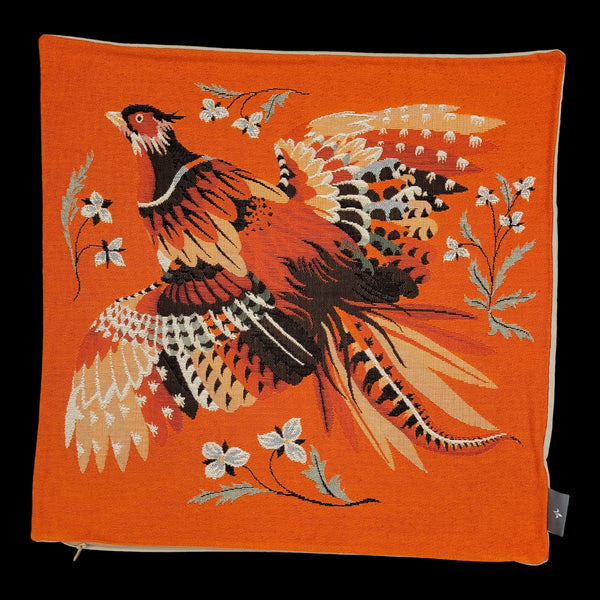French Pillow Deco Phesant