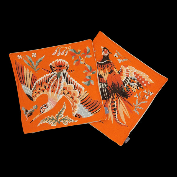 French Pillow Deco Phesant