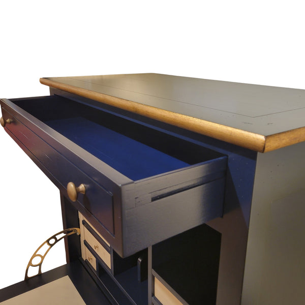 Grand Secretary Desk - Midnight Blue