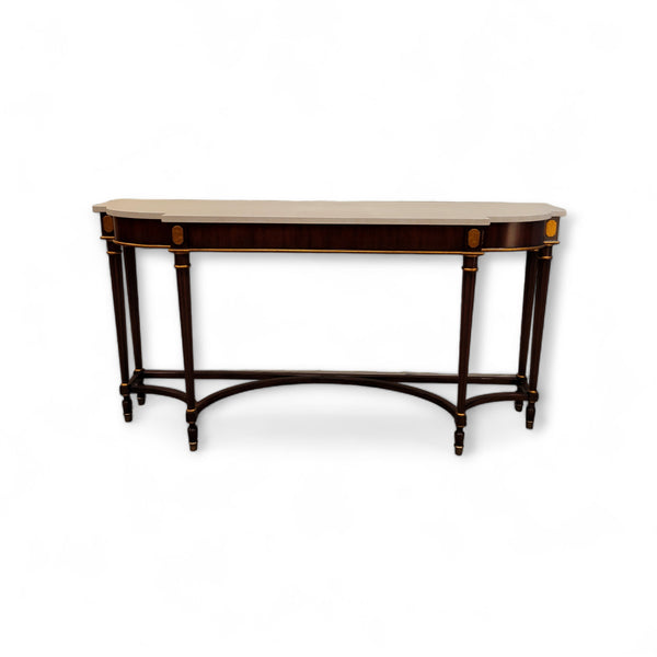 Directoire Console Diane - Mahogany & Marble