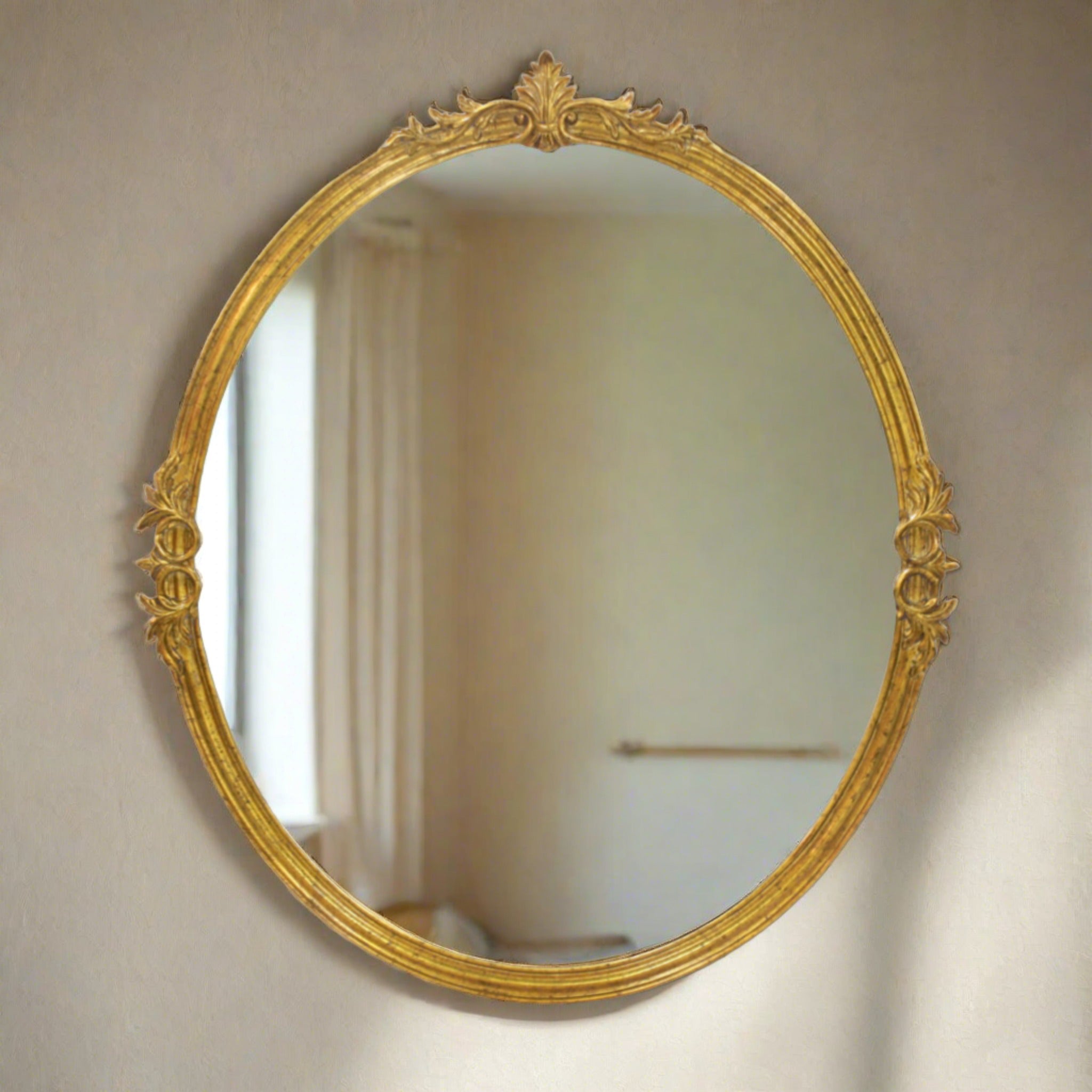 Oval Mirror Camille