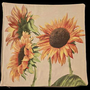 French Pillow Sunflowers