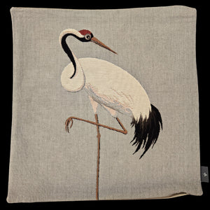 French Pillow Resting Crane