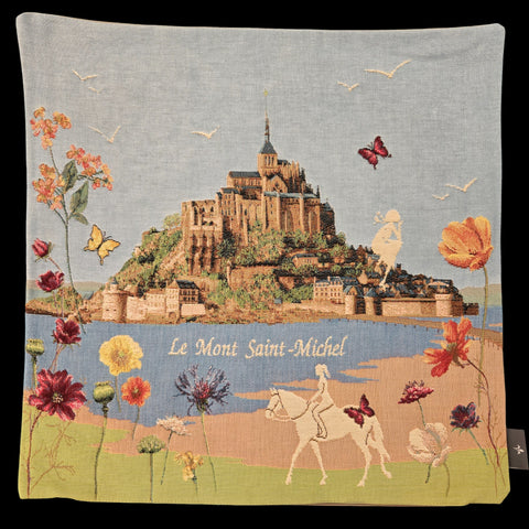 French Pillow Le Mont Saint-Michel