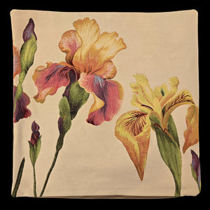 French Pillow Iris Floral