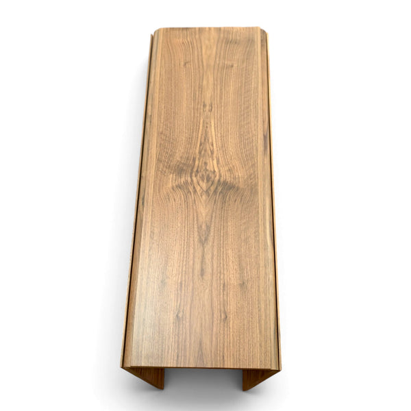 Walnut Drop Leaf Console Dining Table