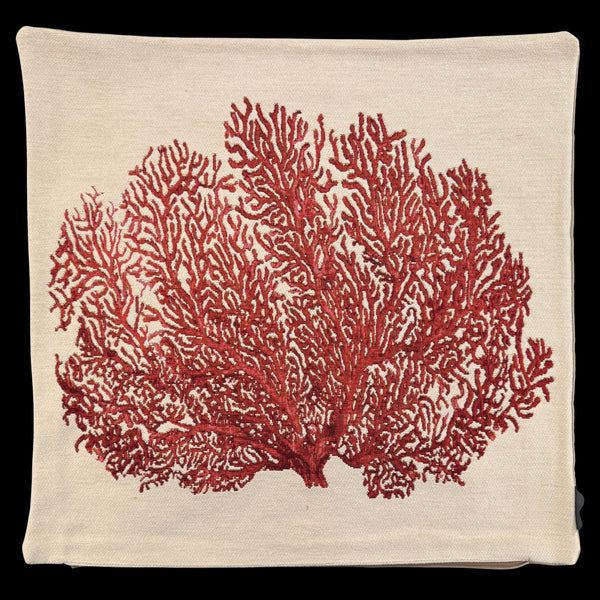 French Pillow Flower Coral I
