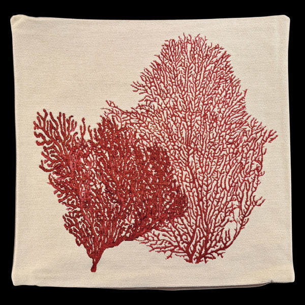 French Pillow Flower Coral II