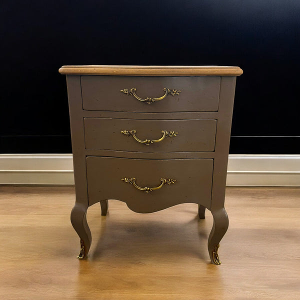 Louis XV Chevet - Three Drawer