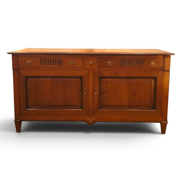 Directoire Buffet - Cherry Two Door and Three Drawer