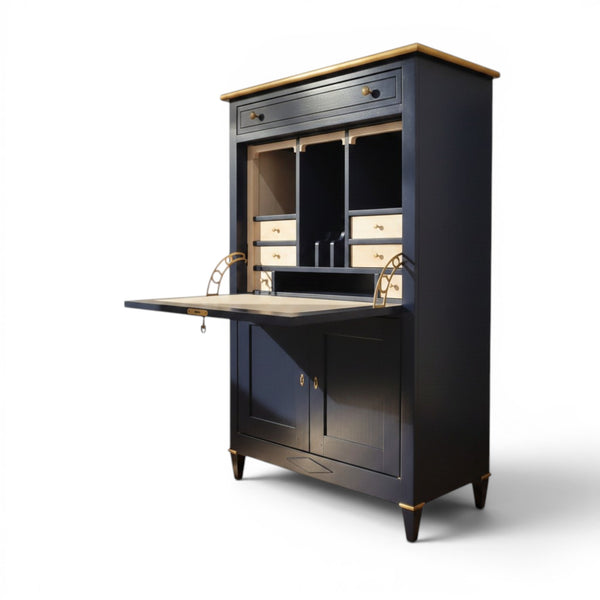 Grand Secretary Desk - Midnight Blue