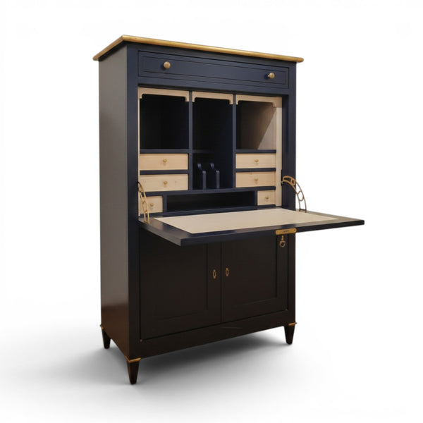 Grand Secretary Desk - Midnight Blue