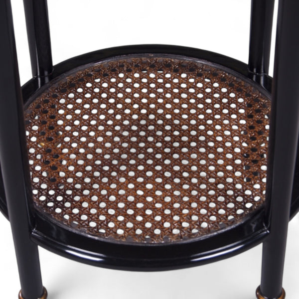 Meyzieu Side Table with Glass or Wood Top - Tall