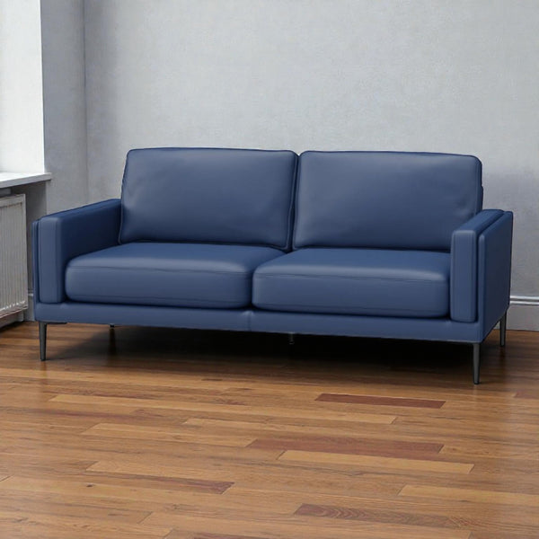 Auteuil Canape Sofa - Kobalt Leather