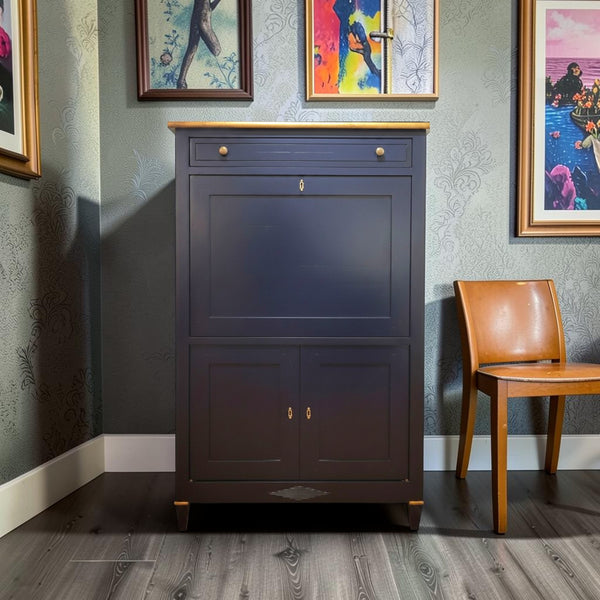 Grand Secretary Desk - Midnight Blue