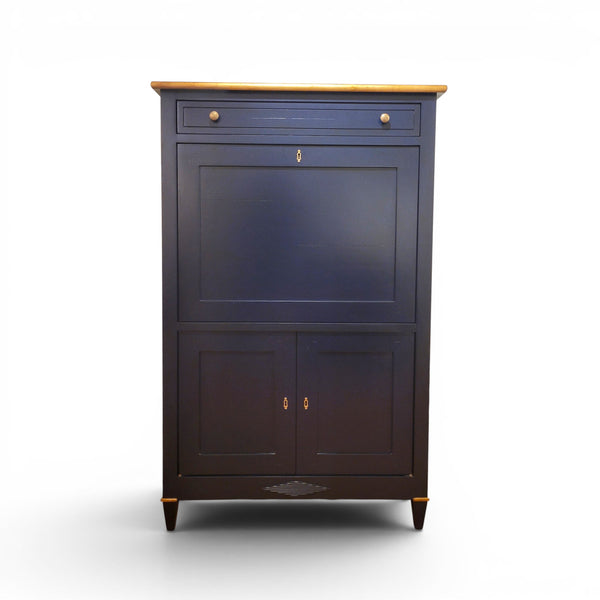 Grand Secretary Desk - Midnight Blue