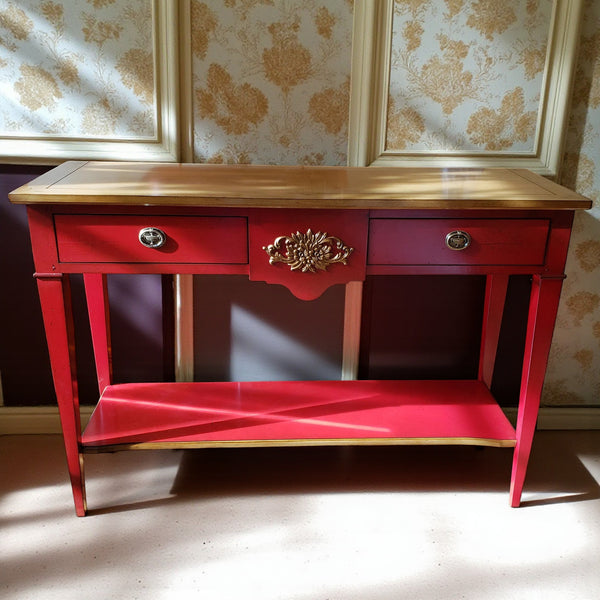 Directoire Grande Console Rouge & Cherry
