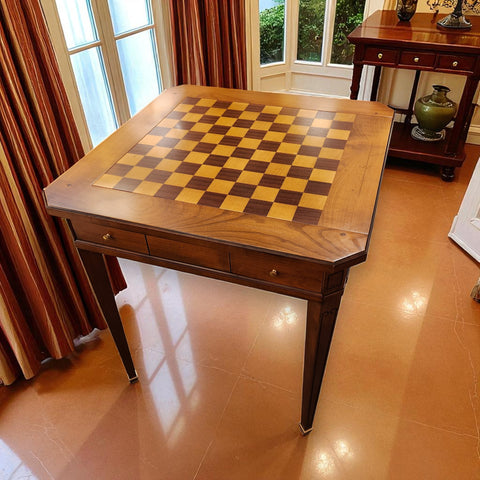 Directoire Game Table  - Cherry Wood